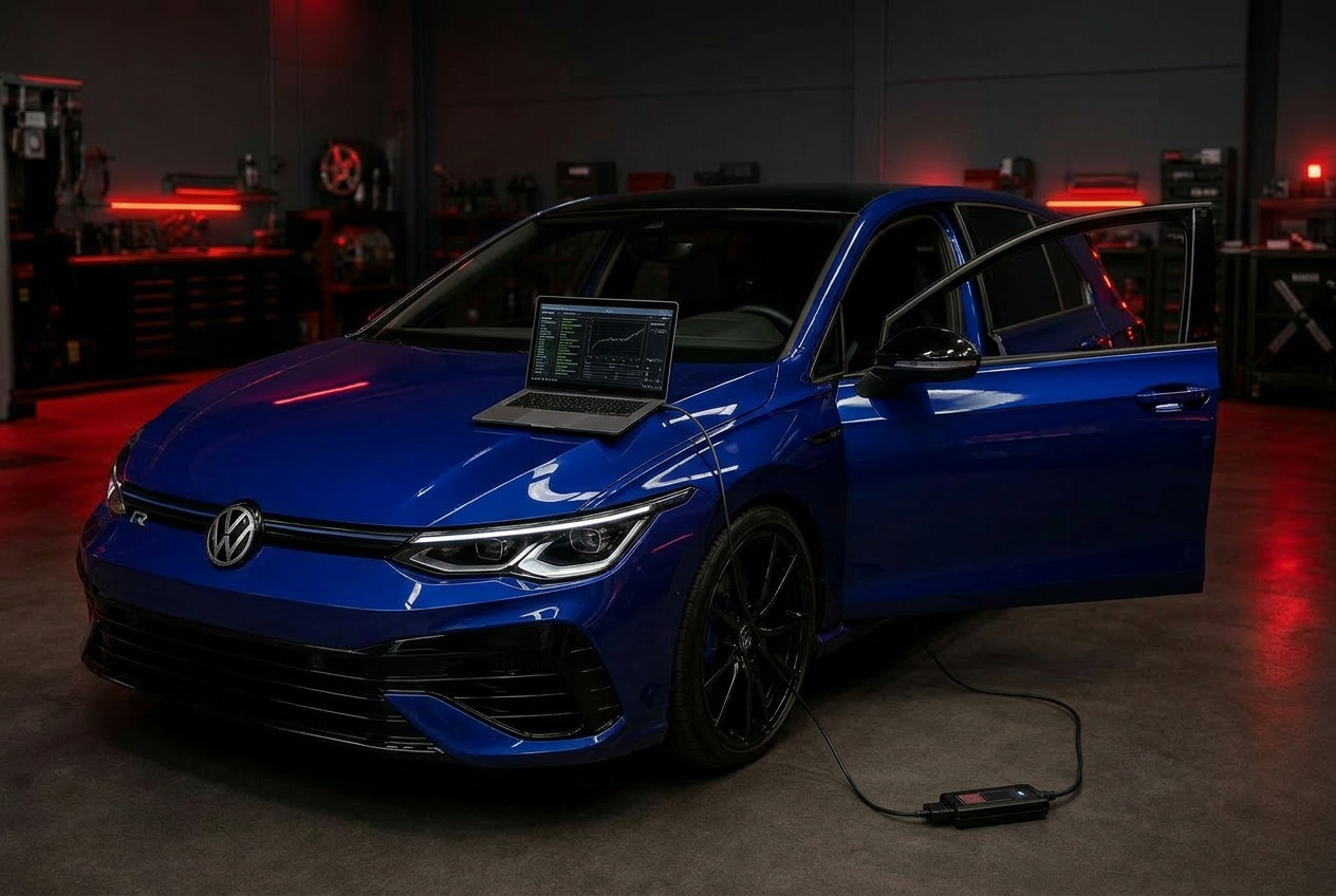 VW Golf R MK8 — Stage 2 + DSG Tune